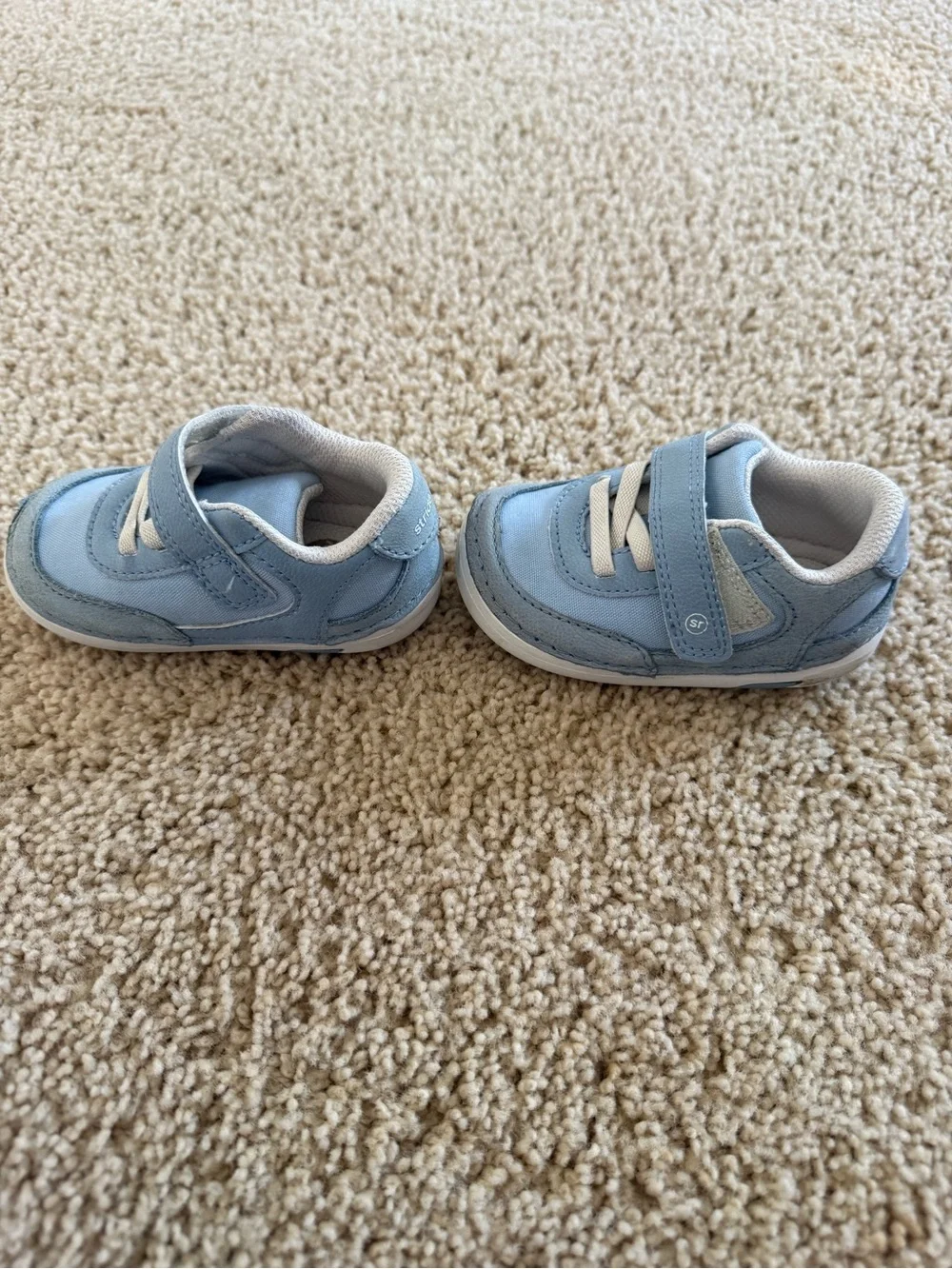 Stride Rite sm sprout 2.0 blue boy shoe